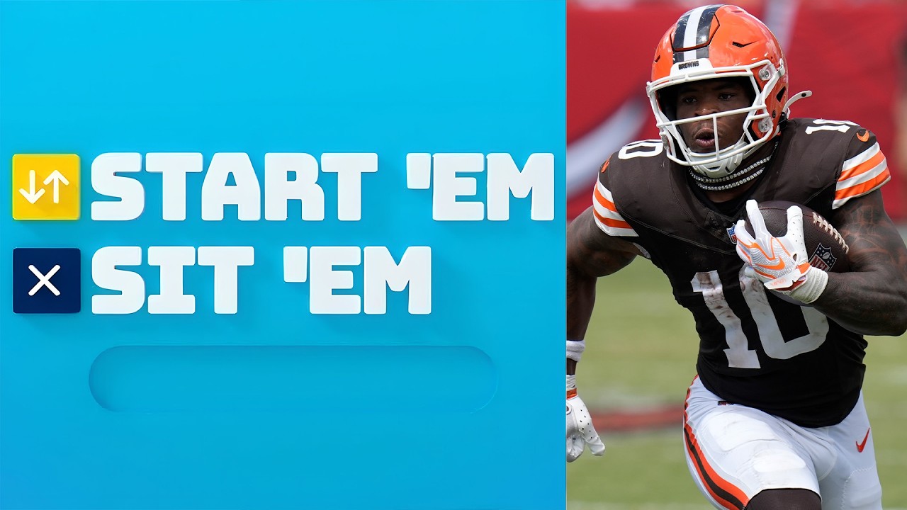 Starts and Sits for Week 3 | NFL Fantasy Football