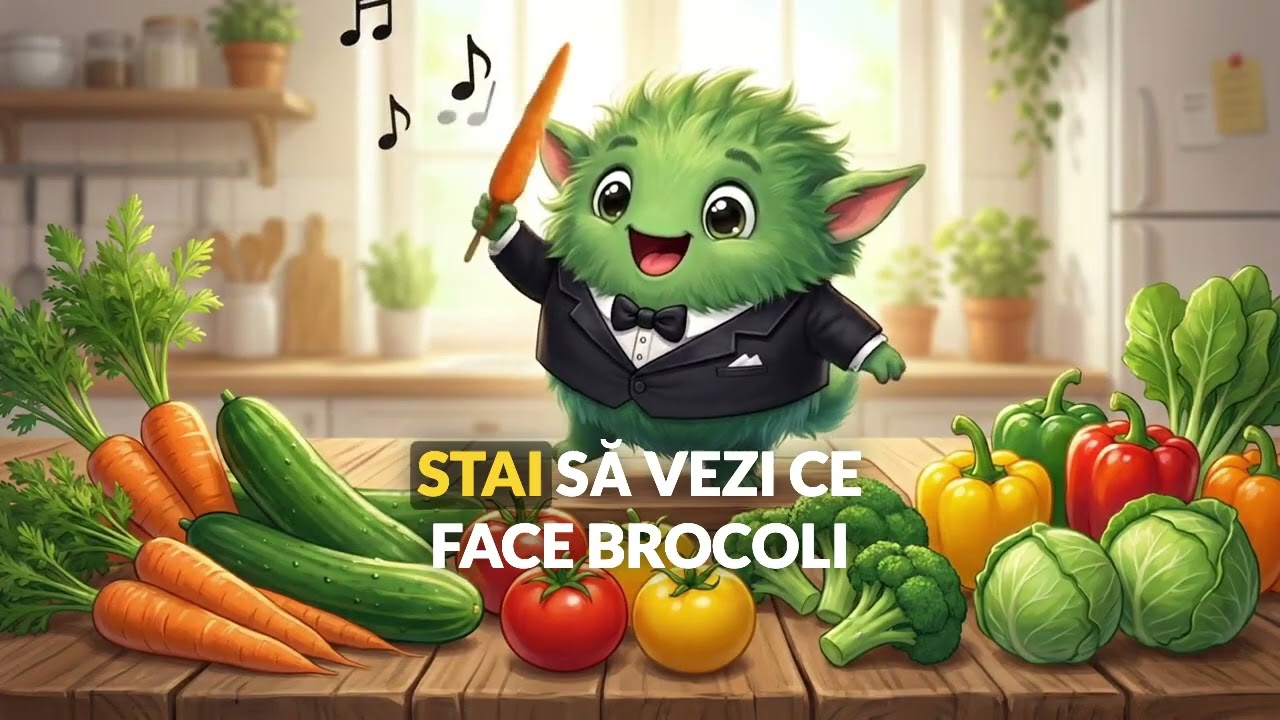 Trosc și Ronț 🥕 Cântec cu legume pentru copii - Hopa-Țopa