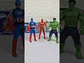 Unboxing Avengers Action figure Set with asmr #hulk #captainamerica #thor