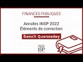 Annales insp 2022  finances publiques