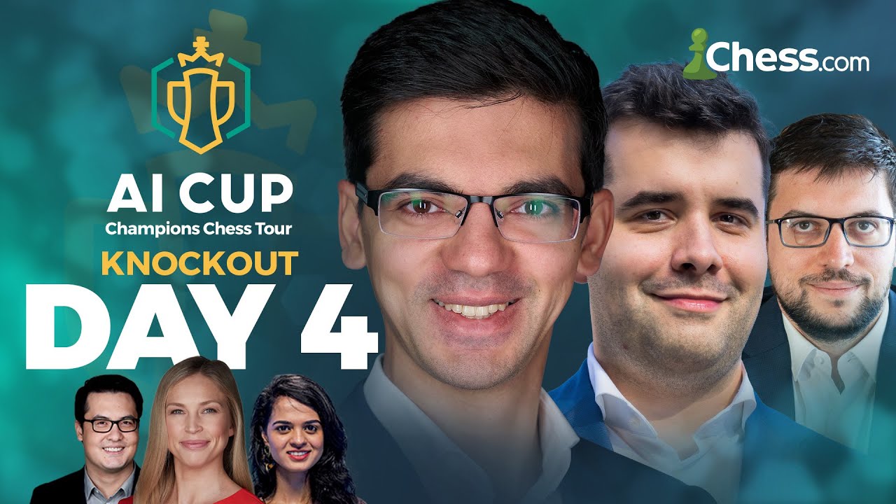 Vincent Keymer vs. Hans Niemann & Magnus Carlsen vs. MVL im AI Cup