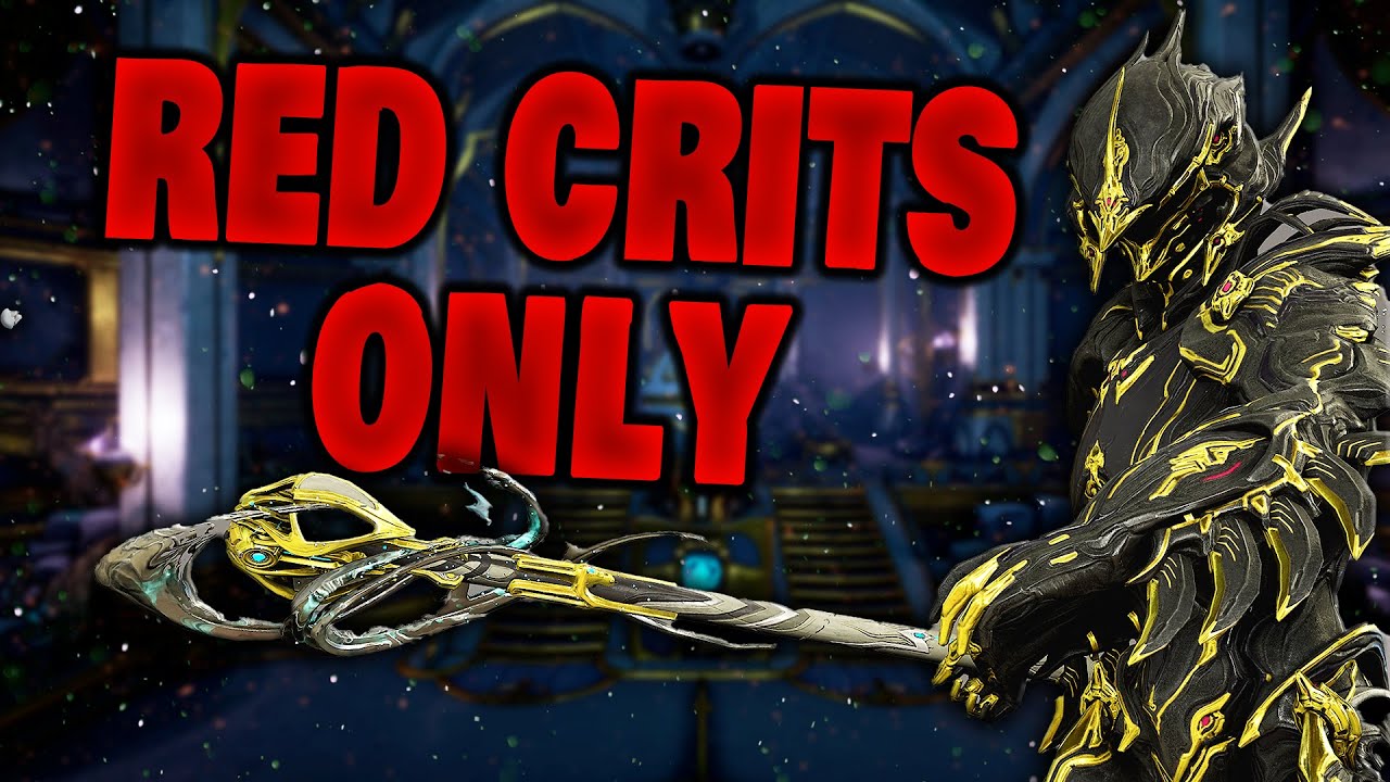 This MELEE Weapon Hits ONLY Red Crits In Warframe