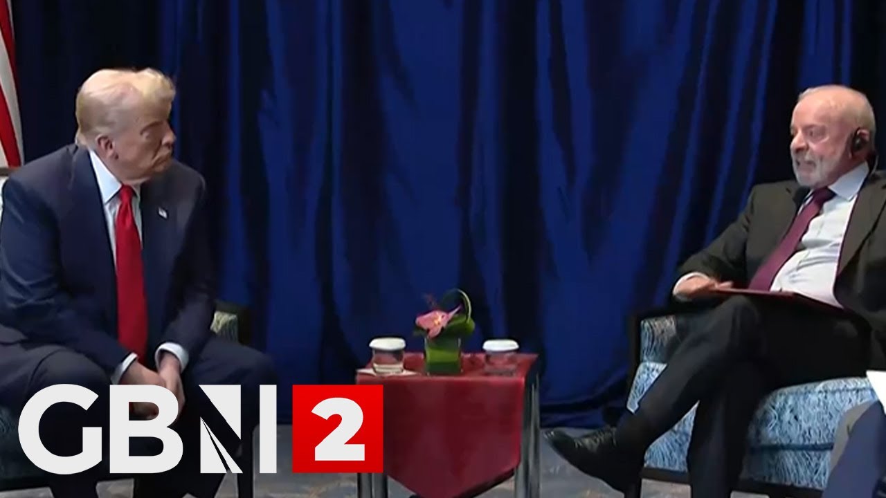 WATCH: US President Trump meets with Brazilian President Lula