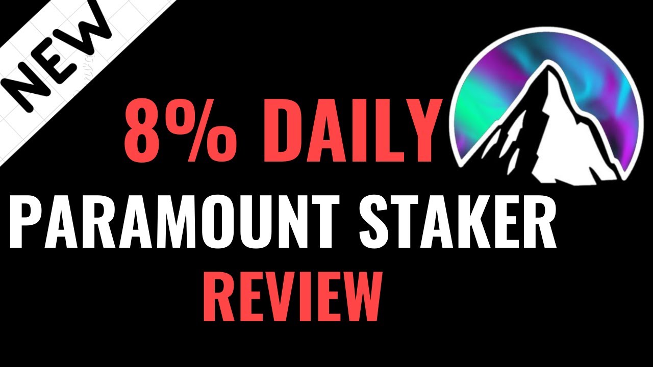 8% ROI DAILY | PARAMOUNT Staker Review
