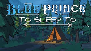 Blue Prince to sleep to | Steady rain &amp; Crackling fire  | Game Ambience