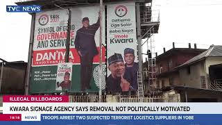 Kwara Signage Agency Removes Billboards Over Unapproved, Unauthorised Locations