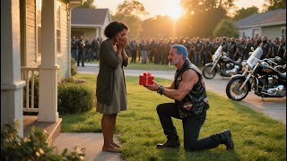 She Shelters A Freezing Hells Angel Leader, Next Morning 500 Bikers Stops Outside Her Door