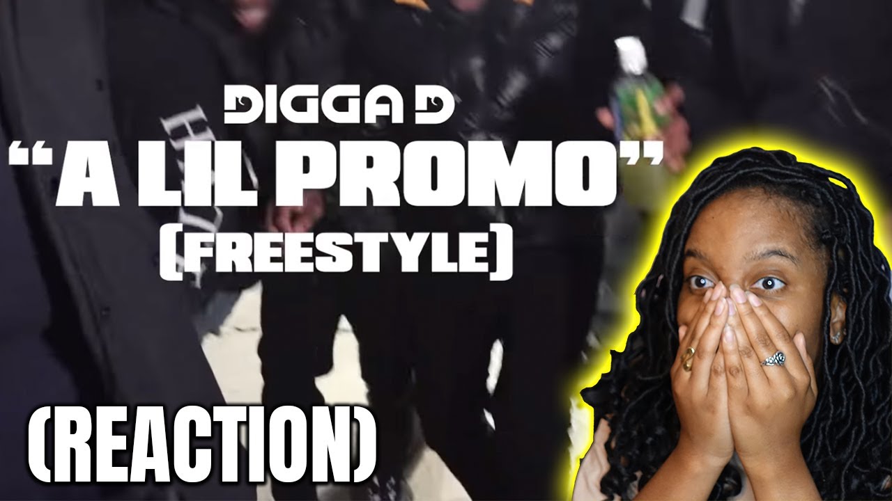 Digga D - "A Lil Promo" (Freestyle) | JUSTMELB REACTION