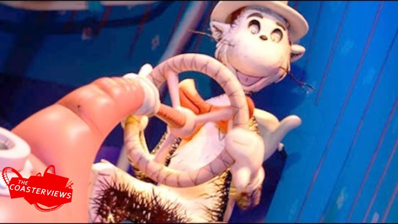 Universal Florida (HD-POV) The Cat In The Hat Ride Seuss Landing Islands Of Adventure