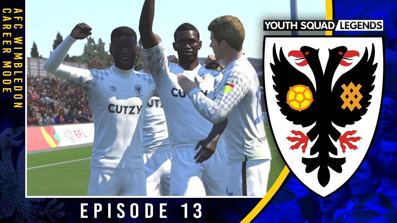 Режим карьеры в молодежной академии FIFA 20 | БАННЕРЫ-МЕМАСЫ! | АФК «Уимблдон» (Эпизод 13)