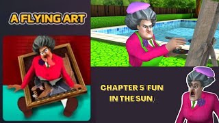 Scary Teacher 3d Gameplay │Chapter 5: A Flying Art