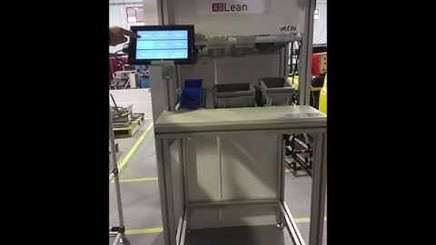 Industry 4.0 - Lean Manufacturing - 4Lean - Pick-to-Light