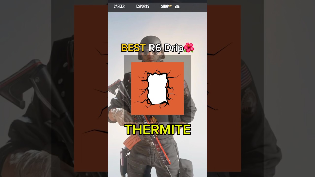 R6 Drip THERMITE Elite Skin + Marketplace Combos SIGHT OF THE REVENANT + KROMBOPULOS MICHAEL
