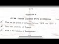 Jkbose Class 12th Zoology Question Paper Year 2023