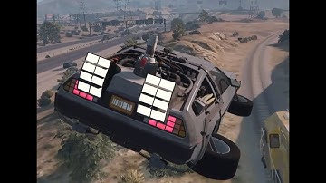 GTA V BACK TO THE FUTURE MOD Part 2