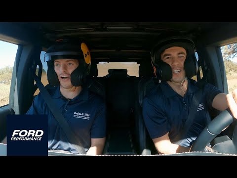 Bronco Off-Roadeo with Perez + Verstappen | Ford Performance