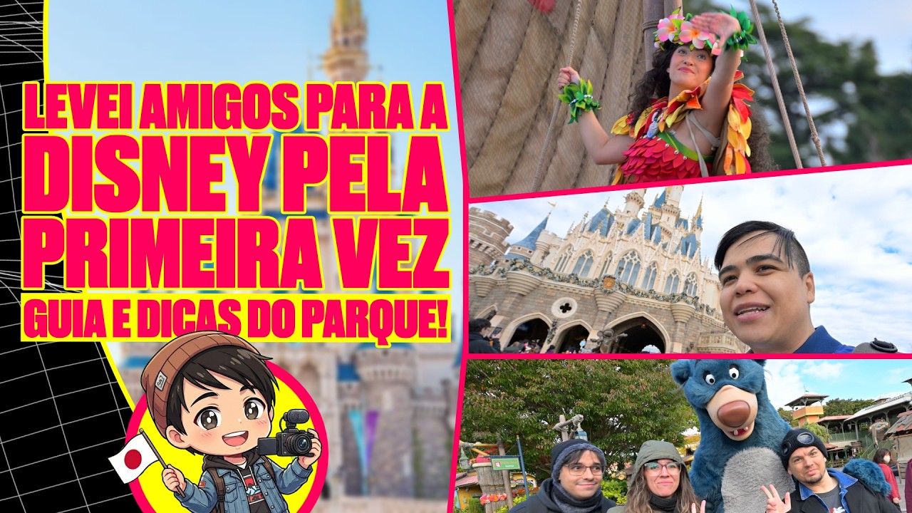 ✨Um Dia de Aventura e Magia na Disneyland do Japão – Vale a Pena?