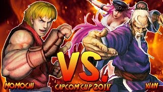 ULTRA STREET FIGHTER IV | Capcom Cup 2014 Finals: RZR Xian (Poison/Gen) vs. EG Momochi (Ken)