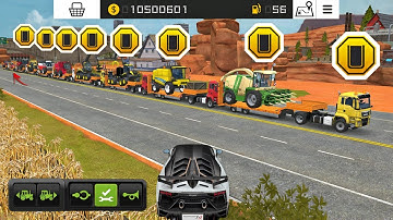 Fs 18 Transport Many Loaders With Many Loaders | Fs 18 Multiplayer | Farming Simulator 18 Timelapse 