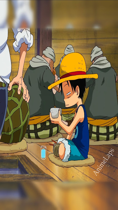 Luffy Grew Up Before He Had the Chance to Be a Kid #anime