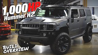 1000HP Hummer H2 | Full Overview : 2-step, 408 Stroker, Magnuson2650