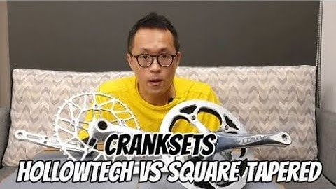 3 Reasons why I chose the Hollowtech over the Square Tapered Crankset System on my 3Sixty Foldie