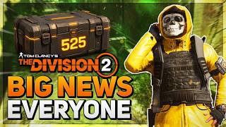*BREAKING NEWS* The Division 2: STASH SPACE INCREASE TODAY with New Bundle!