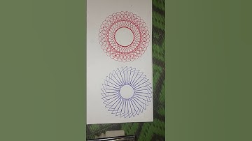 spirograph design pattern #art #stepbystep #drawing #artsandcrafts #calligraphy #spirograph #shorts