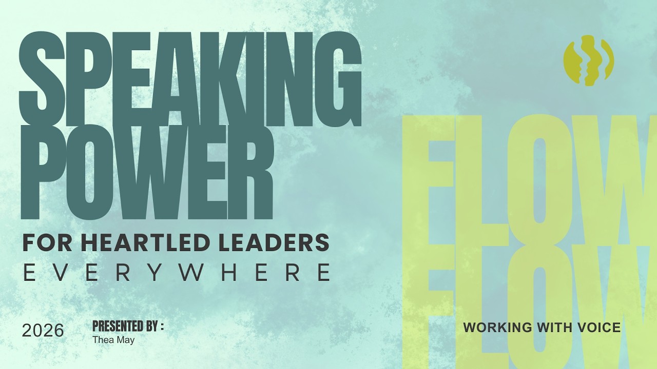 SPEAKING POWER FOR HEART-LED LEADERS