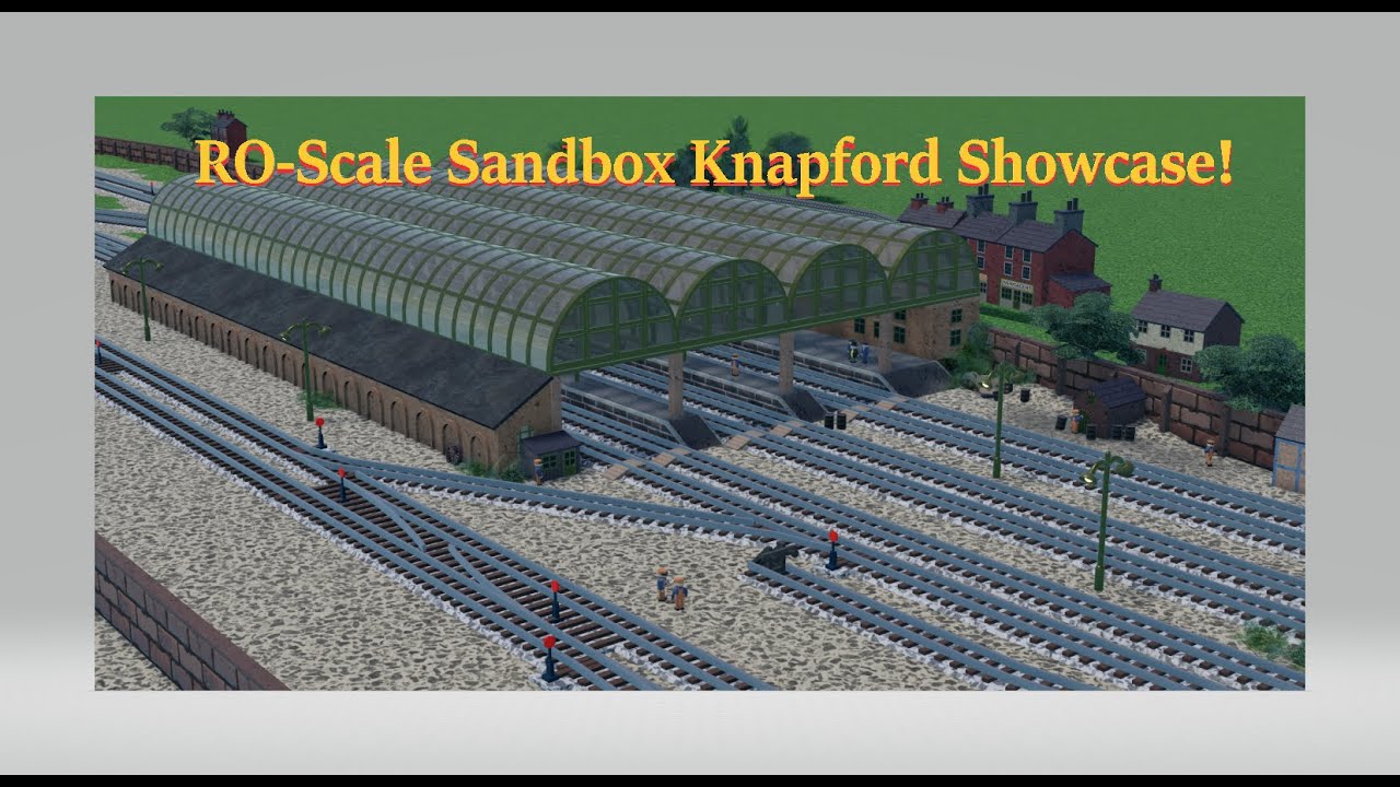 RO Scale Sandbox Knapford Showcase! - YouTube