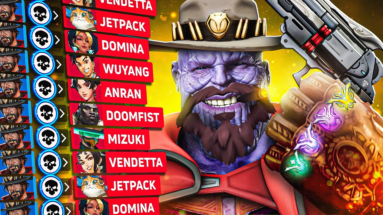 I am The THANOS of Hitscan in Overwatch