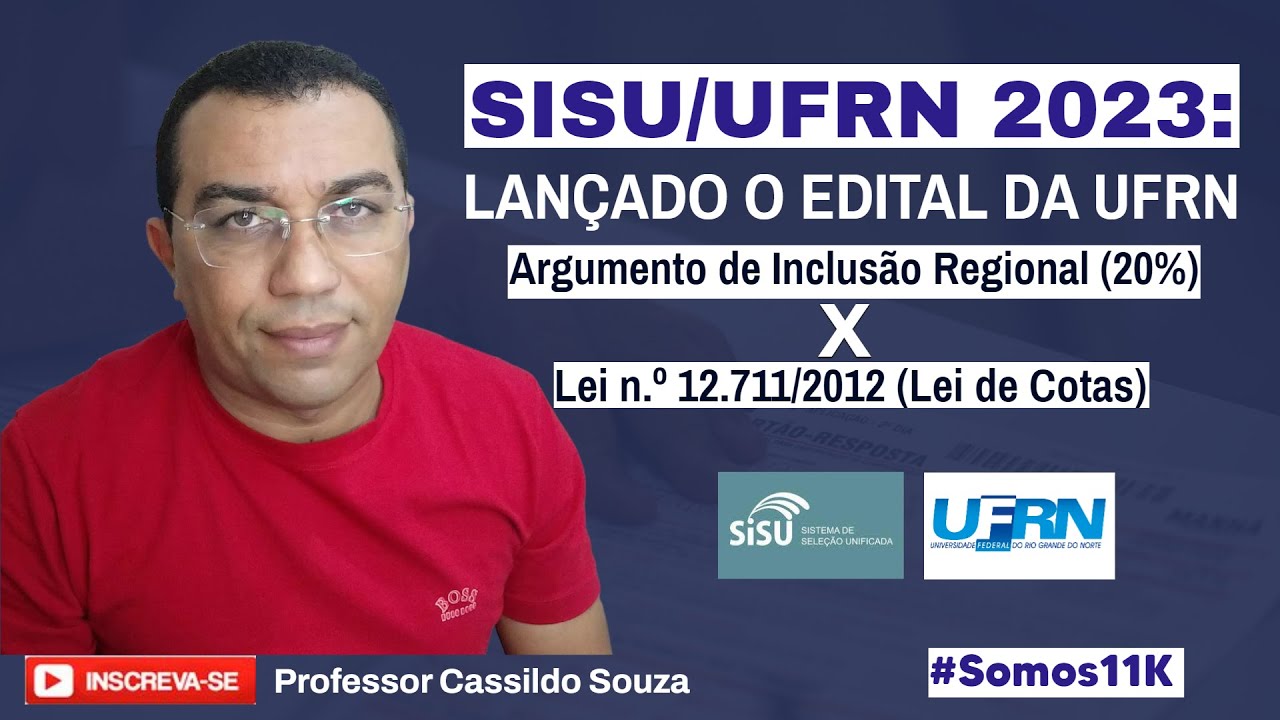 Página do SISU - UFRN