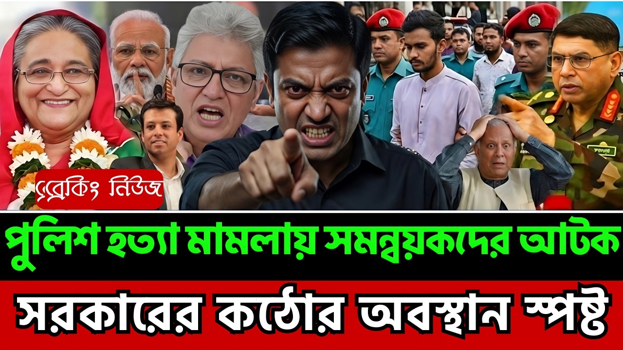 সরকারের কঠোর অবস্থান স্পষ্ট । পুলিশ হত্যা মামলায় সমন্বয়কদের আটক । Masud kamal | Today Talk Show