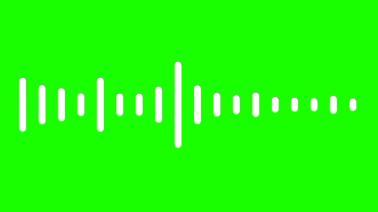 Green Screen Audio Spectrum No Music Free Download