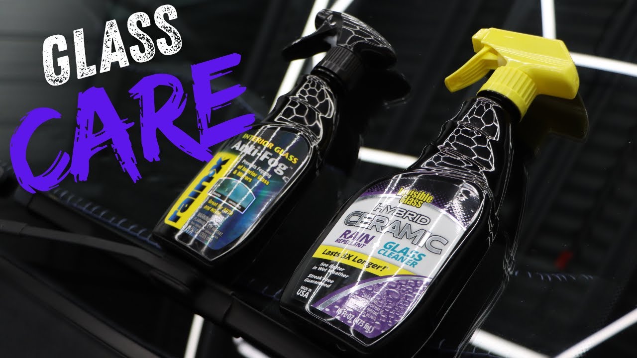 Stoner Car Care Invisible Glass Hybrid Ceramic & Rain-X Anti Fog 