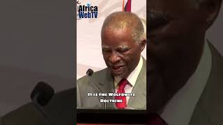 The Usa Is Using Ukraine To Fight Russia Thabo Mbeki