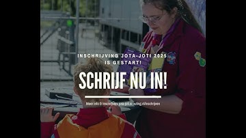 Schrijf je nu in voor JOTA-JOTI 2025!