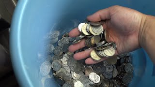 [3年分の貯金箱開封] 旅の資金が尽きたので、ついに開ける時がきました