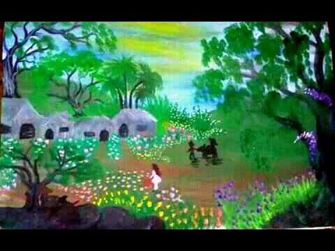 #ศิลปะดีดี #วาดรูปวิวสวยๆ🌴🍉🍊🍉🌴 #วาดทิวทัศน์ #วาดรูปธรรมชาติ #Drawing #view #scenery #nature