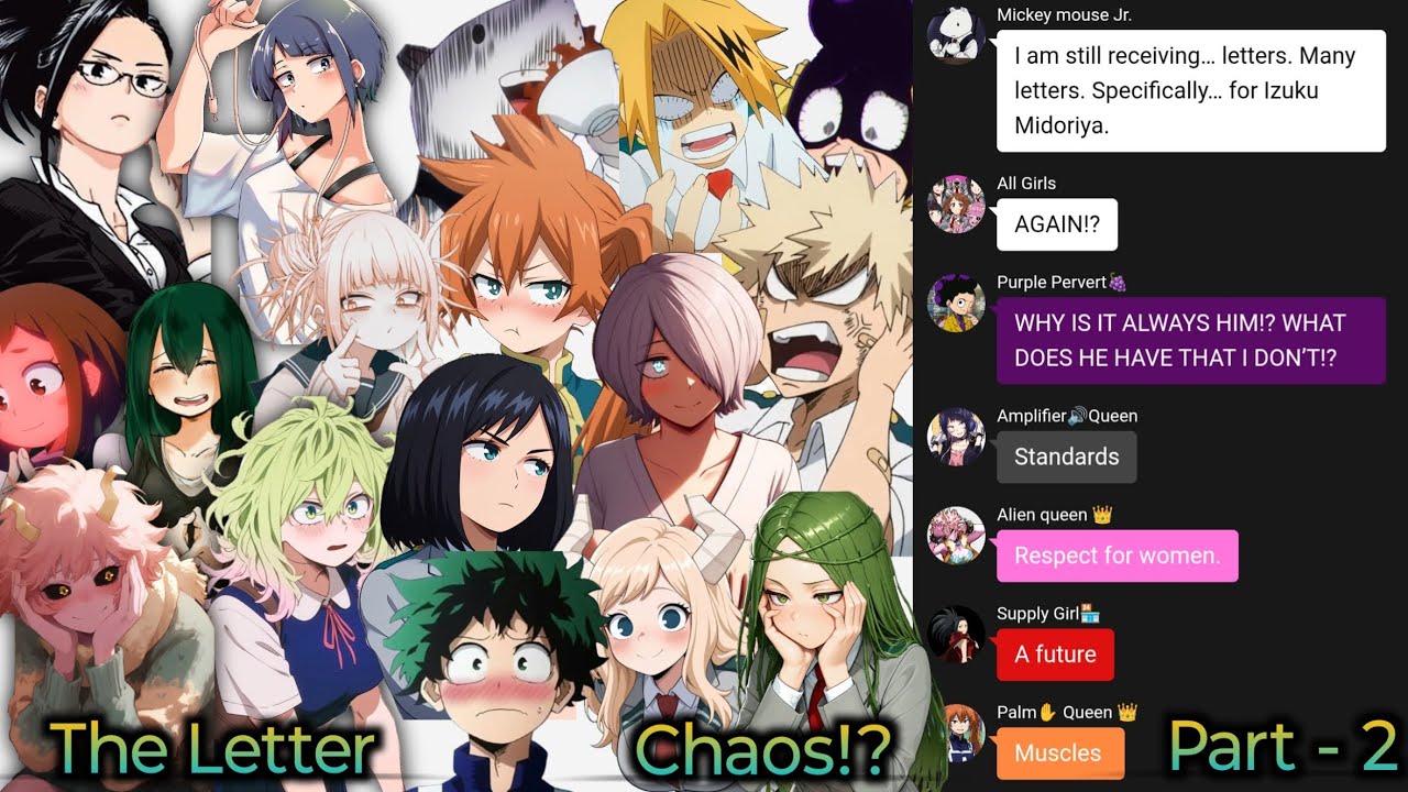 Mr. Nezu Enters the Chat?! Love Letters! Part-2 @AnimeWorld0118 