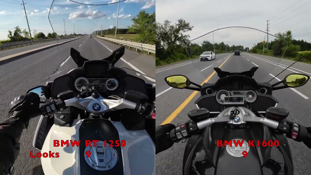 BMW RT 1250 против BMW K1600