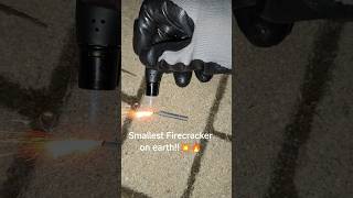 Smallest Firecracker on earth!! 🔥💥Crash Petarda "Kometa" #böller #fireworks #vuurwerk #pyro #diwali