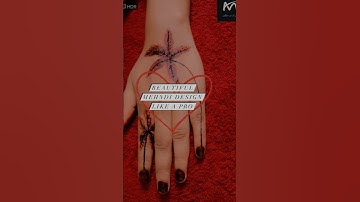 Mehndi Mastering whimsical leaves 🌿and vines like a pro❤️ |#shorts #viralshorts