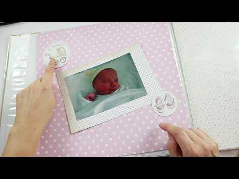ÁLBUM DE BEBÉ FÁCIL Y RÁPIDO. PAPEL DAYKA TRADE.