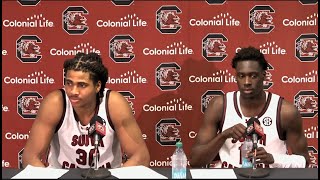 MBB Postgame: (Texas A&M) Collin Murray-Boyles and Morris Ugusuk News Conference 02/01/25