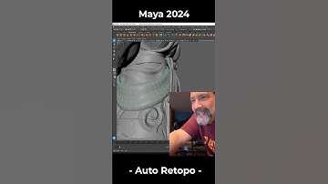 Maya 2024 - Auto Retopo [No Way]