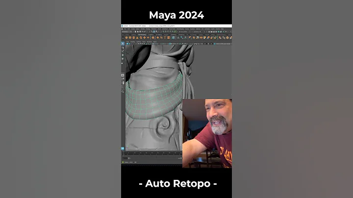 Maya 2024 - Auto Retopo [No Way] - 天天要闻