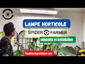 16spider farmer  lampe horticole  unboxinginstallation et avis  plantes spiderfarmer