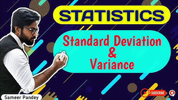 #3 Measures of Dispersion || Standard Deviation | Variance