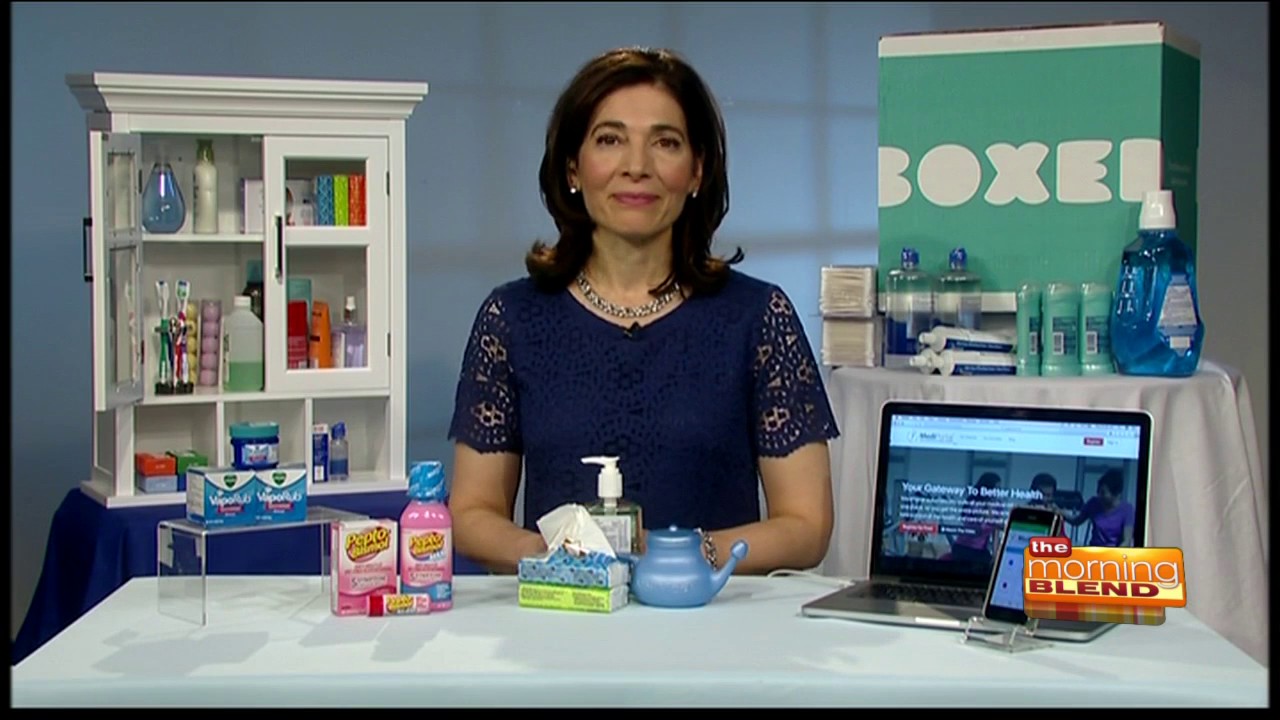 Medicine Cabinet Winter Makeover 